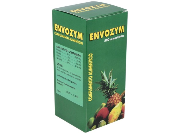 Envozym Complemento Alimenticio 500 Comp.