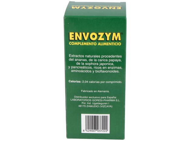 Envozym Complemento Alimenticio 500 Comp.