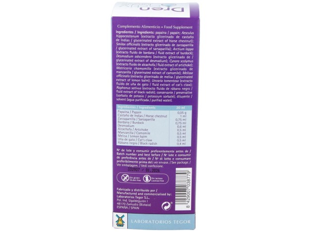 Tegor Drenactiv Jarabe 200Ml