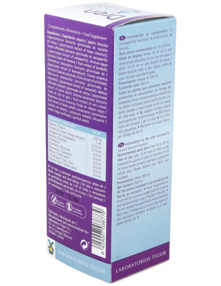 Tegor Drenactiv Jarabe 200Ml