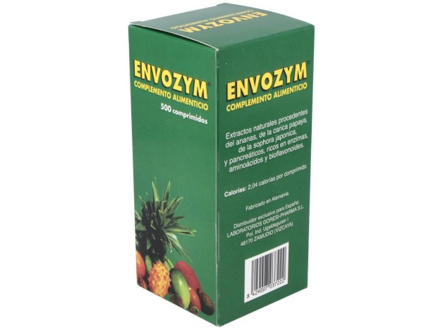 Envozym Complemento Alimenticio 500 Comp.