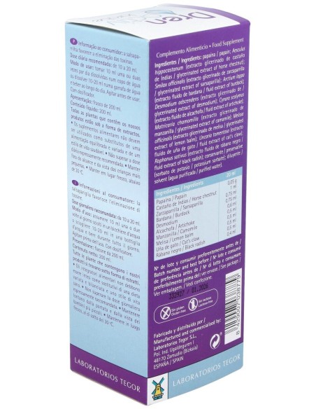 Tegor Drenactiv Jarabe 200Ml