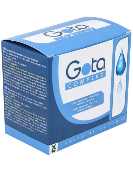 Tegor Gota Complex 20 Sobres