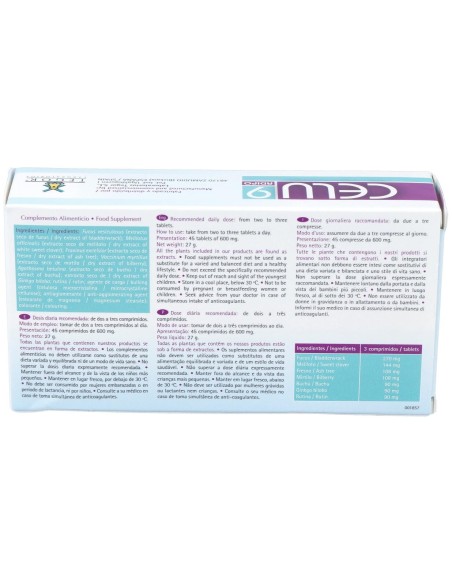 Celu 9 Adipo (Celulitis) 45 Cap.