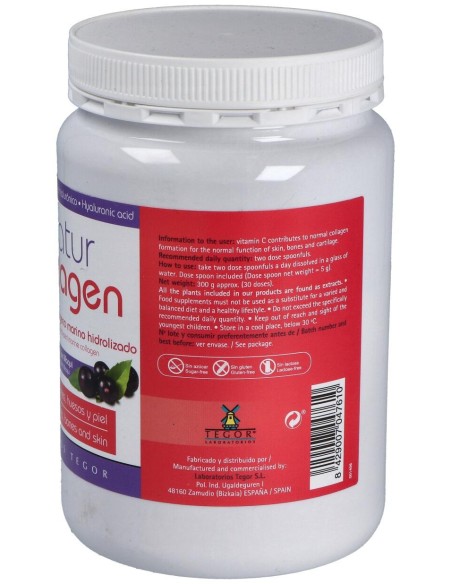 Tegor Colágeno Natural Colagen Polvo 300G
