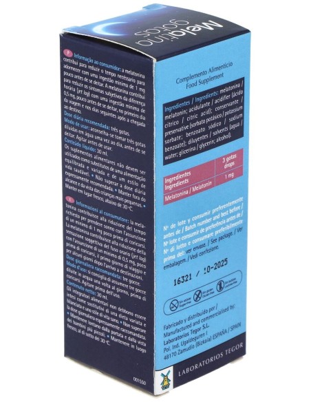 Tegor Melatina Meladormo 30 Ml