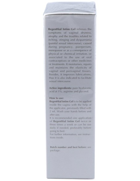 Regenhial Intima Gel 24 Ml 2 Envases