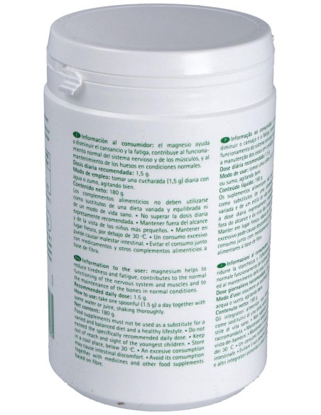 Magnesio Polvo 180Gr.