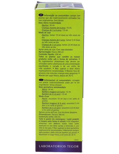 Tegor Tosaliv 200Ml