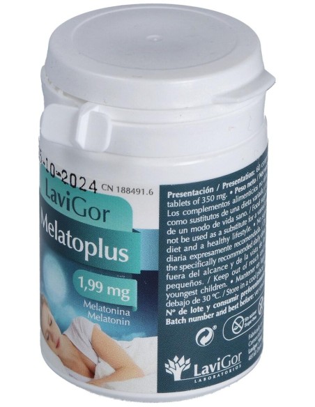 Melatoplus Melatonina 1,99Mg. 60Comp.