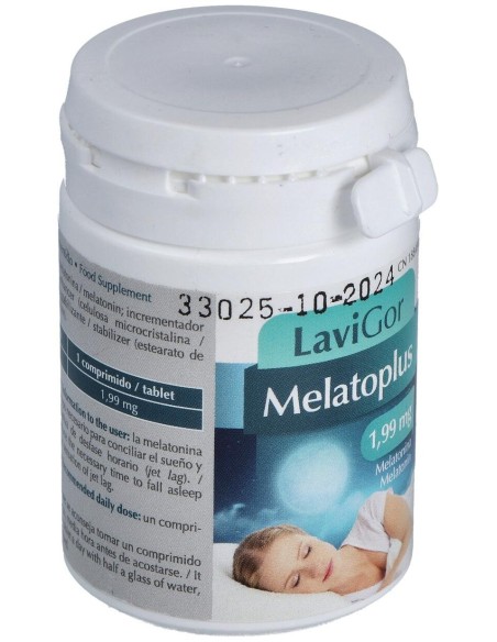 Melatoplus Melatonina 1,99Mg. 60Comp.