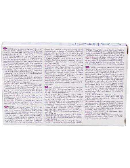 Coliter (Agua De Euphrasia) Colirio 10X0,5Ml.