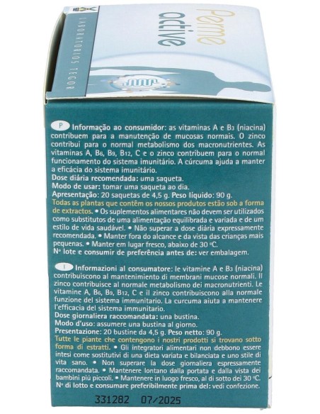 Tegor Perme Active 20Uds