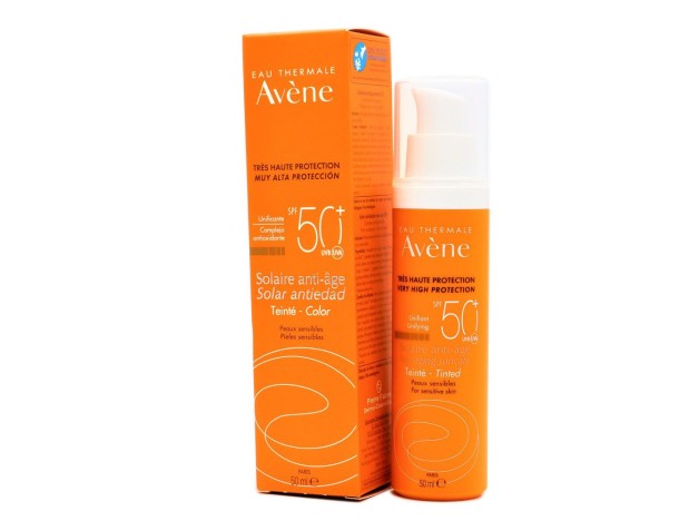 Avene Solar Cara Antiage Color Spf50+ 50Ml