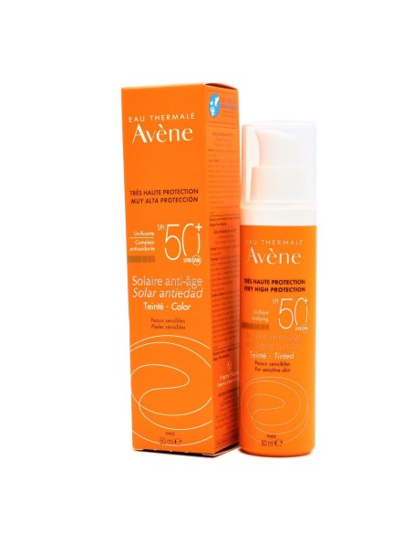Avene Solar Cara Antiage Color Spf50+ 50Ml
