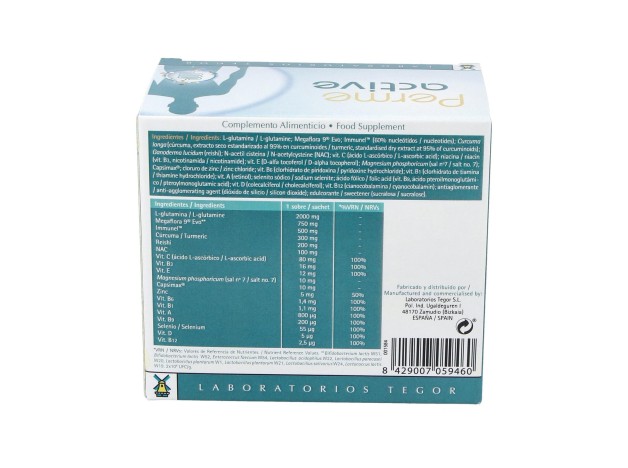 Tegor Perme Active 20Uds