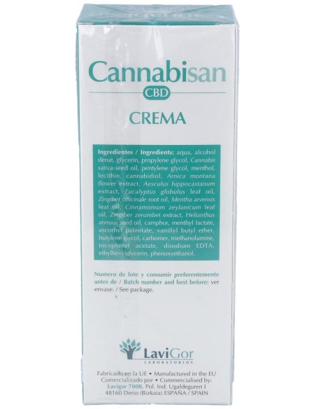 Lavigor Cannabisan Crema 75Ml