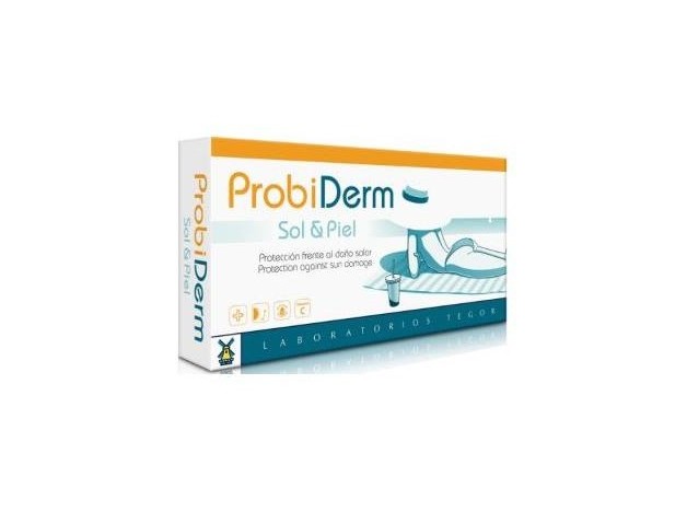 Probiderm Sol Y Piel 40Cap.