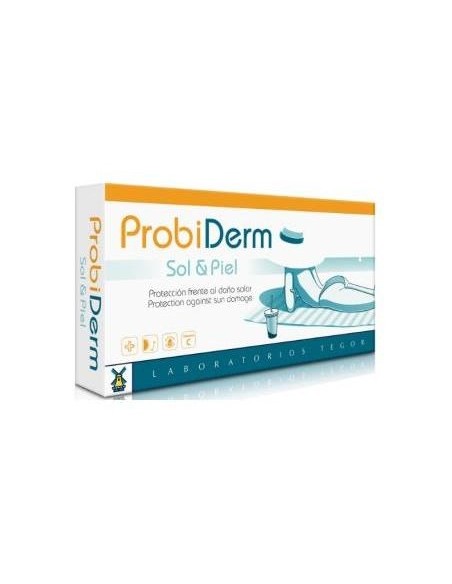 Probiderm Sol Y Piel 40Cap.