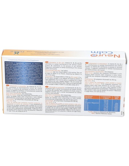 Neuro Calm 30Comp Infusionables.