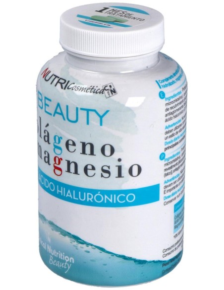 Clinical Nutrition Beauty Col Geno %26 Magnesio %26 Acido Hialur¢Nico 200 Comprimidos