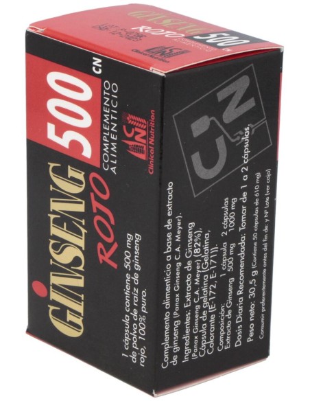 Clinical Nutrition Gingseng Rojo