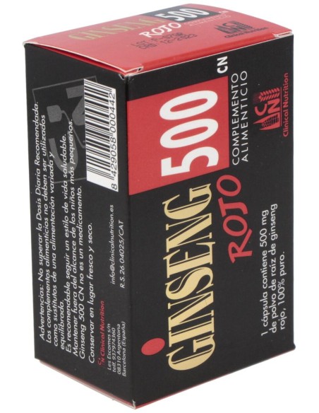 Clinical Nutrition Gingseng Rojo