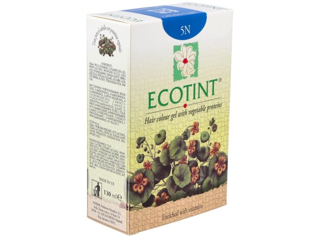 Ecotint Tinte Cabello 5N Castaño Claro 130Ml