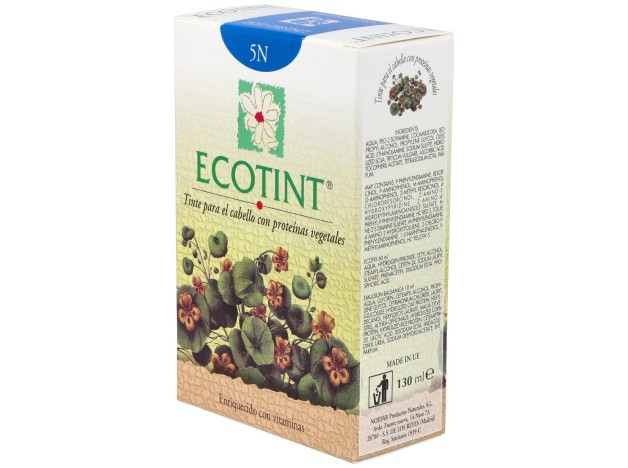 Ecotint Tinte Cabello 5N Castaño Claro 130Ml