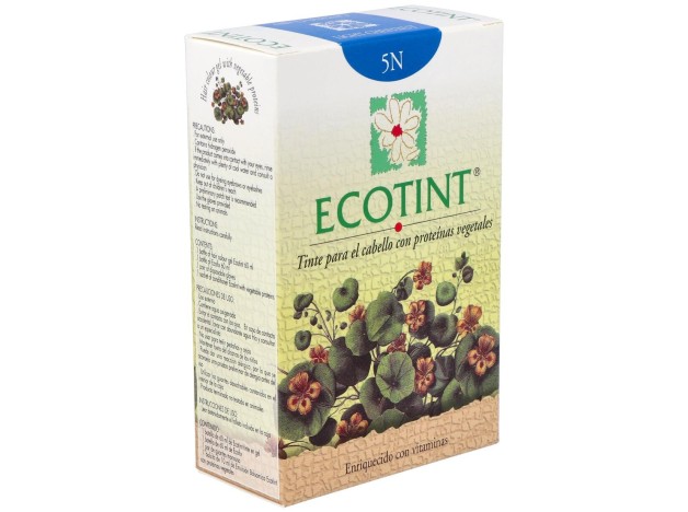 Ecotint Tinte Cabello 5N Castaño Claro 130Ml