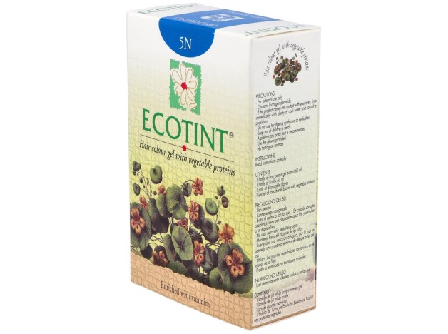 Ecotint Tinte Cabello 5N Castaño Claro 130Ml