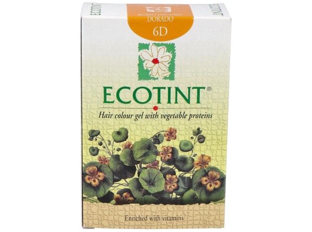 Ecotint Tinte Cabello 6D Rubio Oscuro Dorado 130Ml