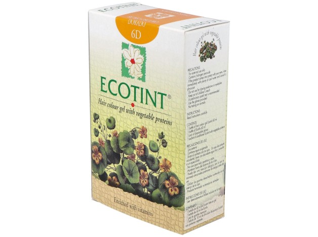 Ecotint Tinte Cabello 6D Rubio Oscuro Dorado 130Ml