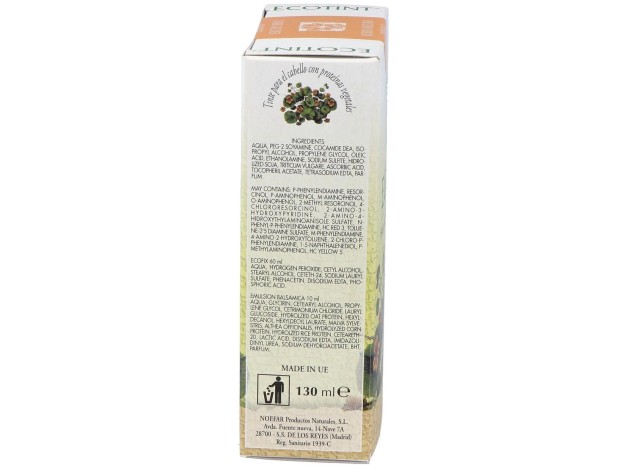 Ecotint Tinte Cabello 6D Rubio Oscuro Dorado 130Ml