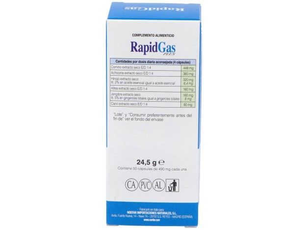 Rapidgas Plus 50Cap.
