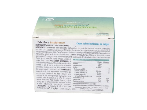 Noefar Erboflora Intolerance 12 Ampollas