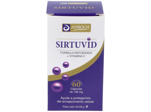 Anroch Fharma Sirtuvida 60 Cáps. 550Mg