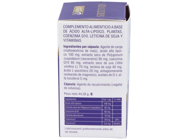 Anroch Fharma Sirtuvida 60 Cáps. 550Mg