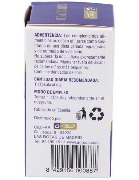 Anroch Fharma Sirtuvida 60 Cáps. 550Mg