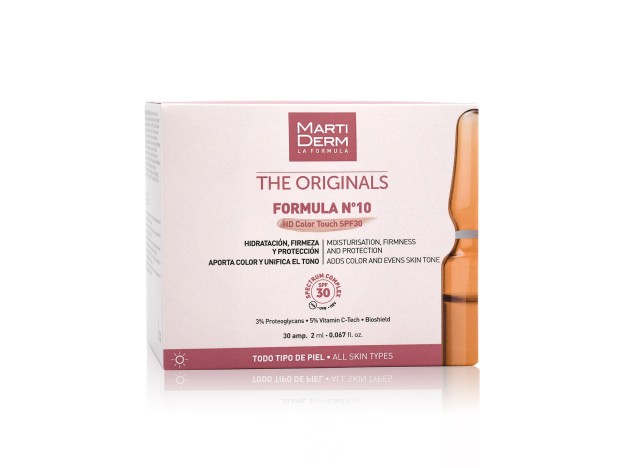 Martiderm Ampollas FORMULA Nº10 HD Color Touch...