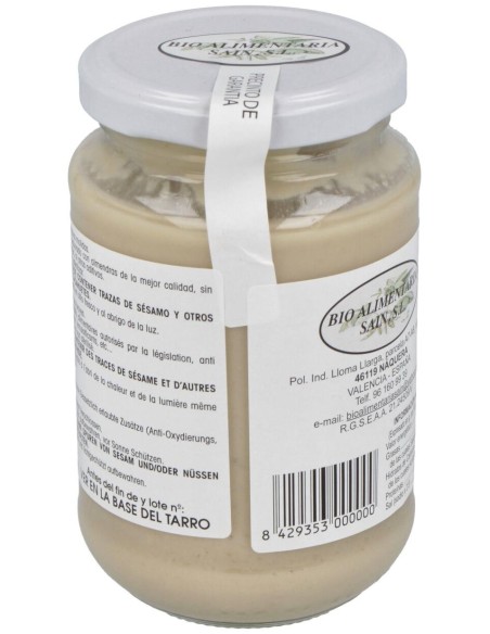 Sain Pure Almendra Bio 320G