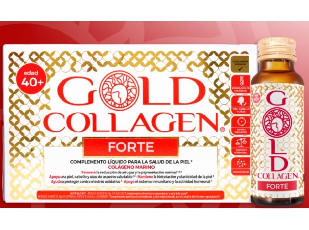 Gold Collagen Forte 10 Frascos 50 ml