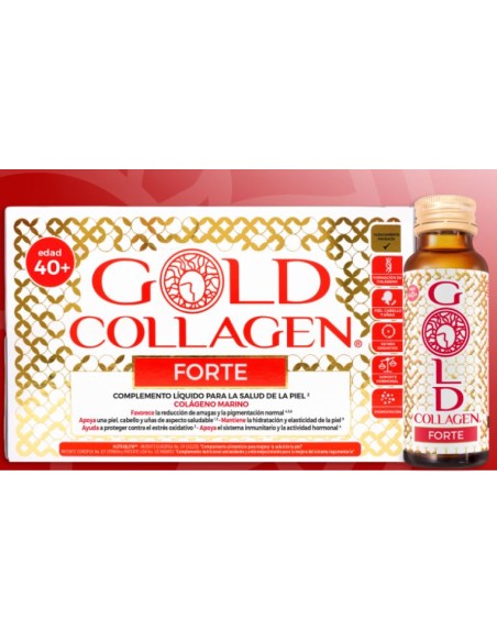 Gold Collagen Forte 10 Frascos 50 ml