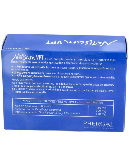 Netisum Vpt 60Cap.