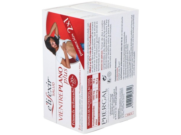 Elifexir Salud 2X1 Vientre Plano Plus 32+32Comp.