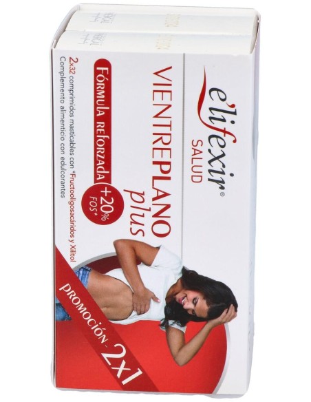 Elifexir Salud 2X1 Vientre Plano Plus 32+32Comp.