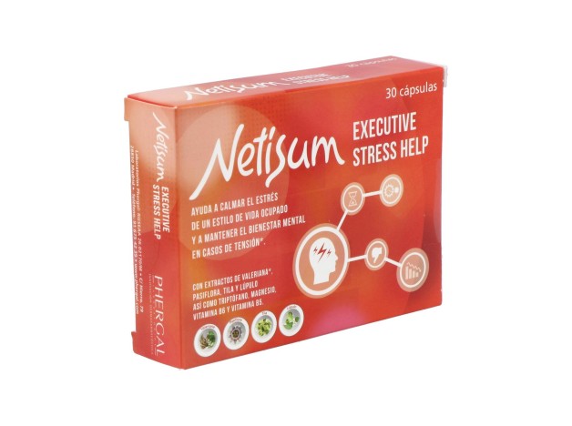 Netisum Executive Stress Help, 30 Cápsulas