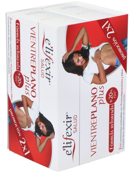 Elifexir Salud 2X1 Vientre Plano Plus 32+32Comp.