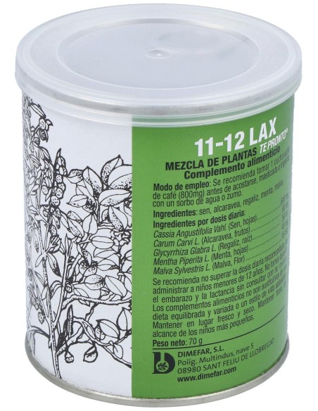 Dimefar Sta. Flora Nº 11-12 Lax Bote 70G