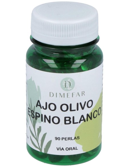 Dimefar Ajo+Olivo+Espino 90 Perlas